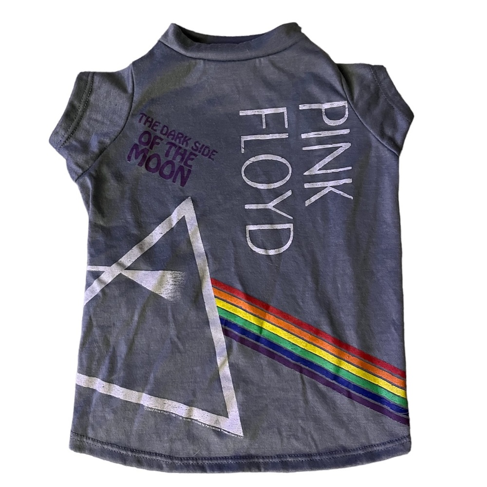 🐶 Pink Floyd Dog Tee Size Small